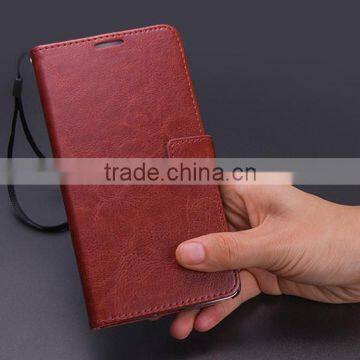 PU mobile phone flip cover wallet stand flip leather case for huawei ascend P7                        
                                                Quality Choice