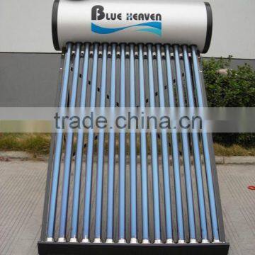 compact non pressure system solar energy water heater