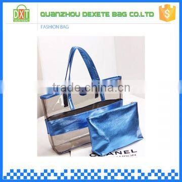 2015 fashion brand promotional tote beach bag material