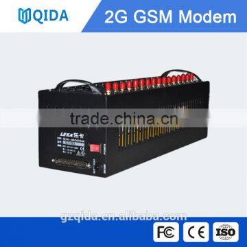 GSM GPRS rs232 wireless modem 16 ports modem pool with wireless USB RS232 interface multi-socket