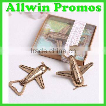 Wedding Favor Airplane Bottle Opener