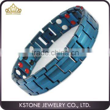 KSTONE Men's Hottest 4 in 1 Bio Elements Magnetic Titanium Bracelets