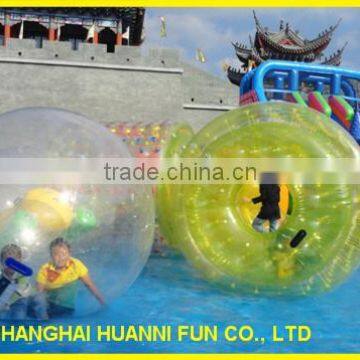 Special design 1.0mm PVC/TPU water rolling ball ,inflatable water roller ball, inflatable human hamster ball