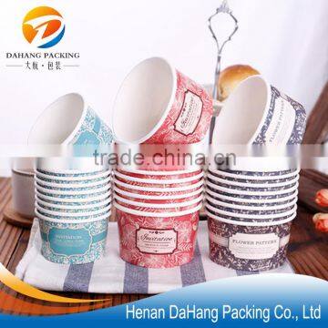 Wholesale disposable 4 oz ice cream cups with lids