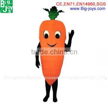 Carrot mascot costumes for kids,mascot costumes for promotion