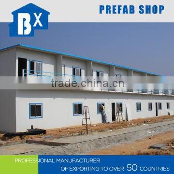 modular prefabricated steel structure shops in good quality