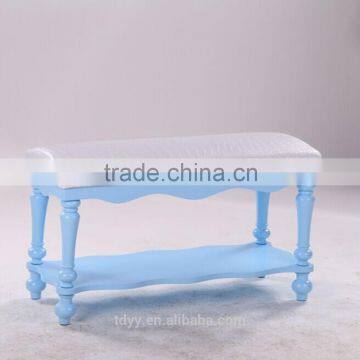 TDH-522-3 QVB JIANDE TONGDA American Style Stool Long Footstool Beach Chair Antique Footstoolwildom Home Thomas Ottomans