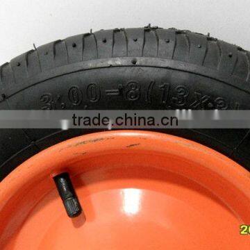 wheelbarrow wheel 13 inch rubber wheel for wheelbarrow