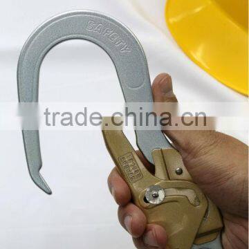 Silver&Gold Fall Arrestor Metal Safety Harness Forged Taiwan Rope Hook