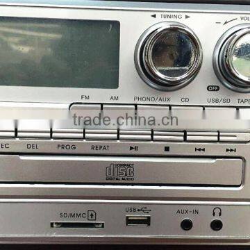 Rain Lane 6-in-1 Electric Turntable Fm Radio Cassette Record Player photo-4