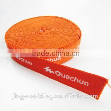 30mm jacquard elastic custom woven ribbon for apparel