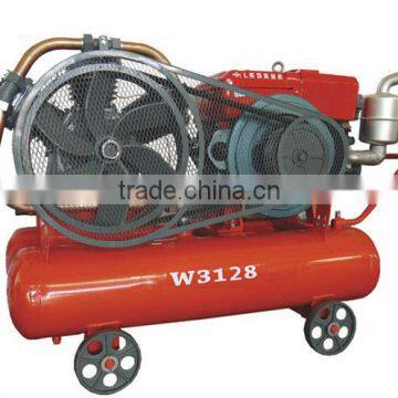 air compressor for jack hammer diesel driven 22HP W3118