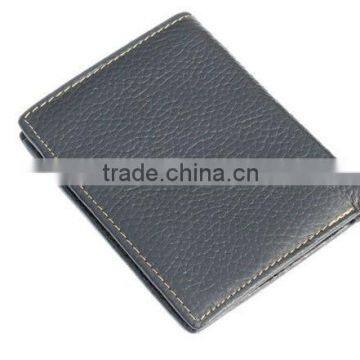 embossed leather wallet for men