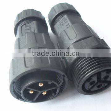 3 contact 35 amps M25 field assembly Waterproof Male Female Connector