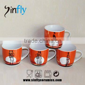 Hot Selling 11OZ Custome Decal Ceramic Mugs Christmas Mug