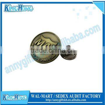 Promotional Round Custom Metal Masonic Lapel Pin photo-3