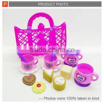 Bright Color Pretent Toy Kitchen Toy Cooking Play Set for Kids photo-5