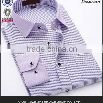 Men stripe business stylish quality shirt