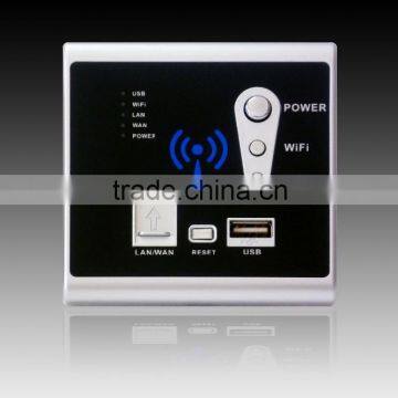 86 type Mini 3g wireless wifi wall router with indicator