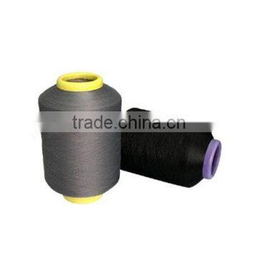 attractive and durable polyester covered spandex yarn for socks