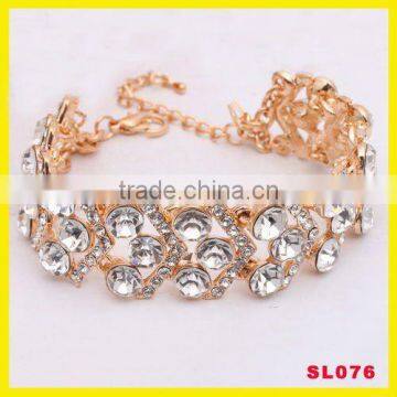 wholesale rhinestone cheap friendship metal bracelet