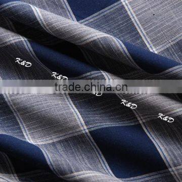 Cotton Woven Plain Shirting Manufacturers Plaid Fabric photo-5