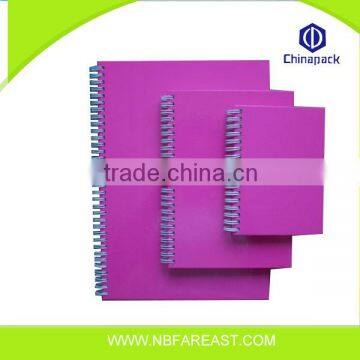 China Wholesale Eco-Friendly spiral notebook with different sizes