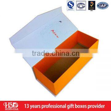 Wholesale Fashion Paper Packaging Wine Box/ Flip Top Paper Wine Box With Magnetic Catch photo-5