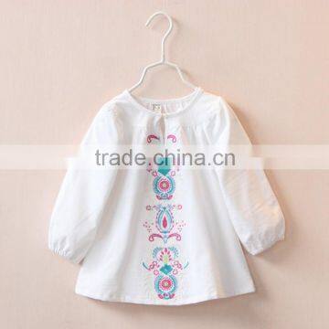 2014 cheap long sleeve spring and autumn baby girl tops