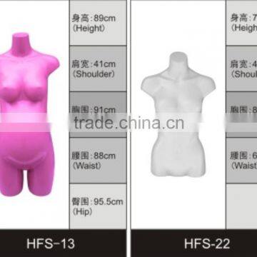 Fashion Retail Shop Custom Glossy Bust Torso Female Mannequin photo-4