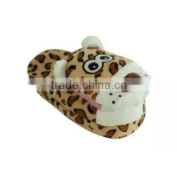 Cute plush indoor animal slippers