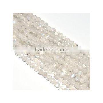 White moonstone beads