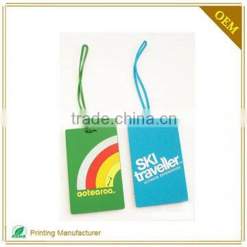 Wholesale Custom High Quality Paper Luggage Hang Tag