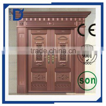 Front door design Steel Security Door Copper Doors