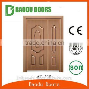 2016 directly sale stamped steel door skin decorative steel sheet /painted panel steel door skin