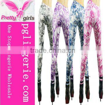 Wholesale Cheap fancy woman Print Stretch leggings