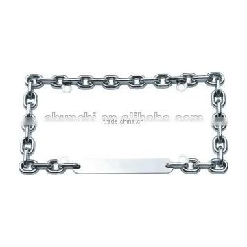 Zinc Alloy License Plate Frame