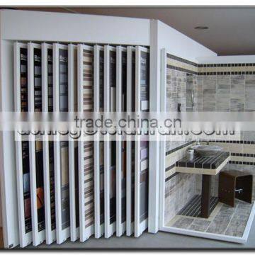 tsianfan combined ceramic tiles sample display stand modern showroom display system CT150
