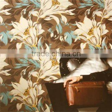 house decoration popular special flower design wall papers