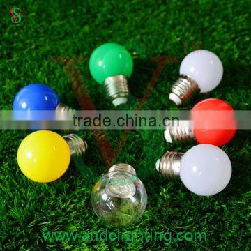 E27 solar powered decoration garden bulb ball string belt light