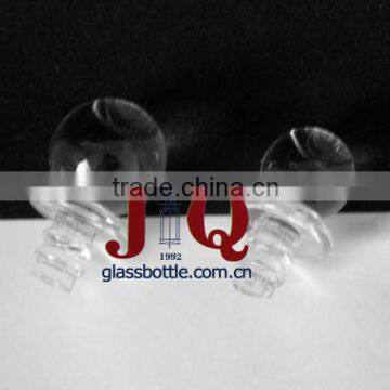 Clear Glass Craft Stopper Cap