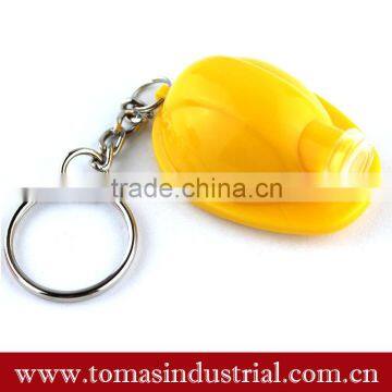 New Design Hot New Products Custom Leather Keyring 2016 pu Metal Logo Keychain photo-2