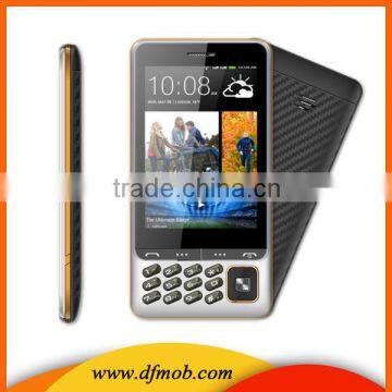 3.5" Touch Screen Bluetooth Quad-band Cell Phone Keyboard Dual Sim Card Camera Spreadtrum FM Cellular Phone Q200