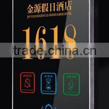Hotel electronic doorplate/hotel doorbell switch/electronic switch