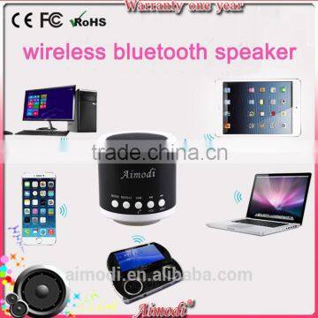promotional gift color audio cable mini speaker bluetooth, wireless bluetooth speaker