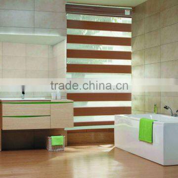 Folded Zebra blinds fabric / pleated blinds fabric / combi fabric blinds