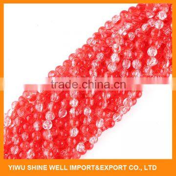 New coming super quality fancy stone glass bead directly sale