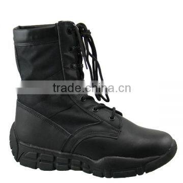 men's leather tactical combat boots high quality factory low price leather boots summer boots