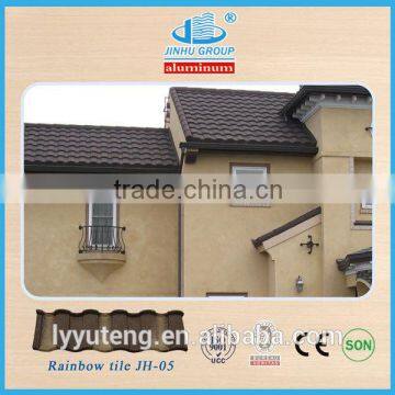 Beautiful Stone Coated roof Tile For building villa