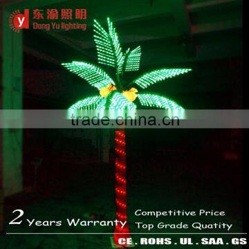 Decorative Fake Palm/coconut Trunk Led Tree Lighting 3m 2015 New Product Artificial Plant